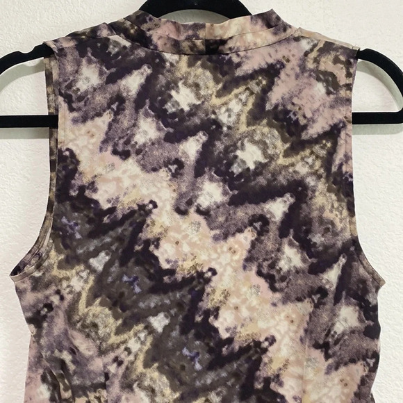 Ann Taylor Multicolor Cowl Neck Top - Picture 4 of 6